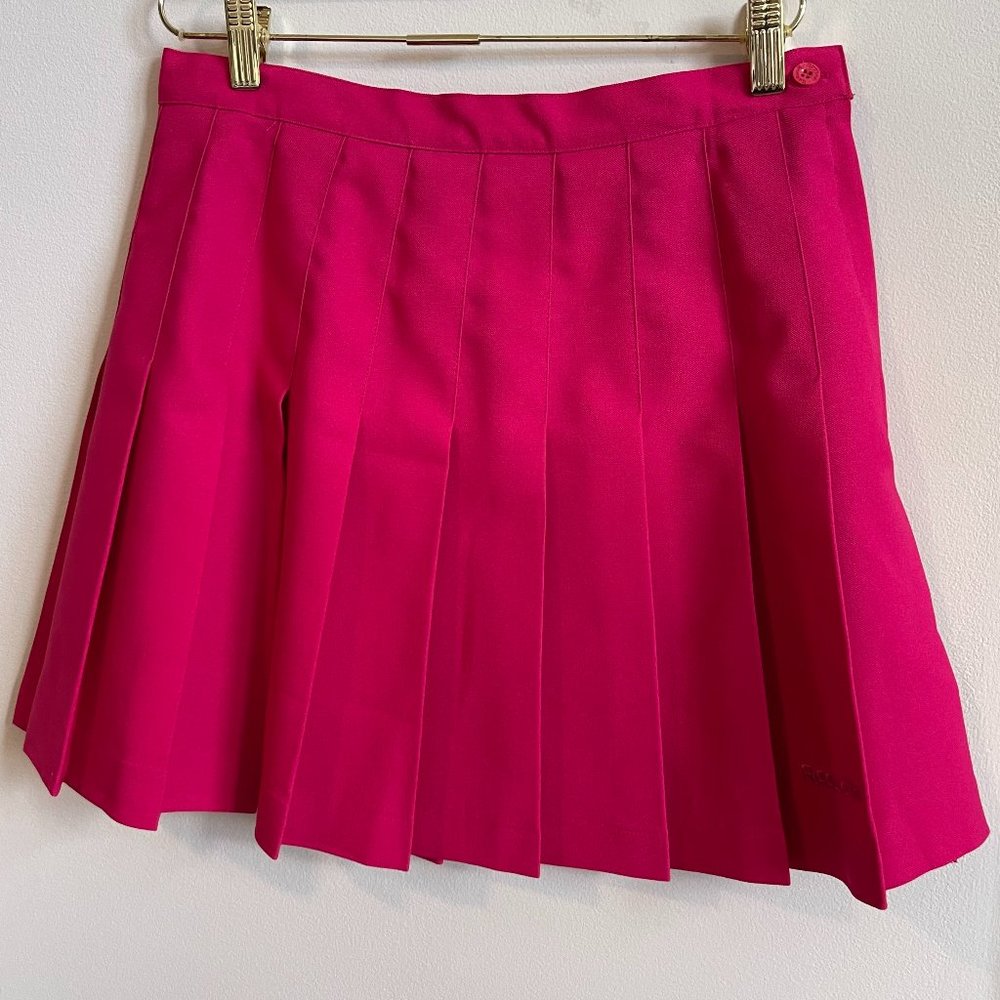 Vintage 90's Pink Reebok Pleated Tennis Skirt
